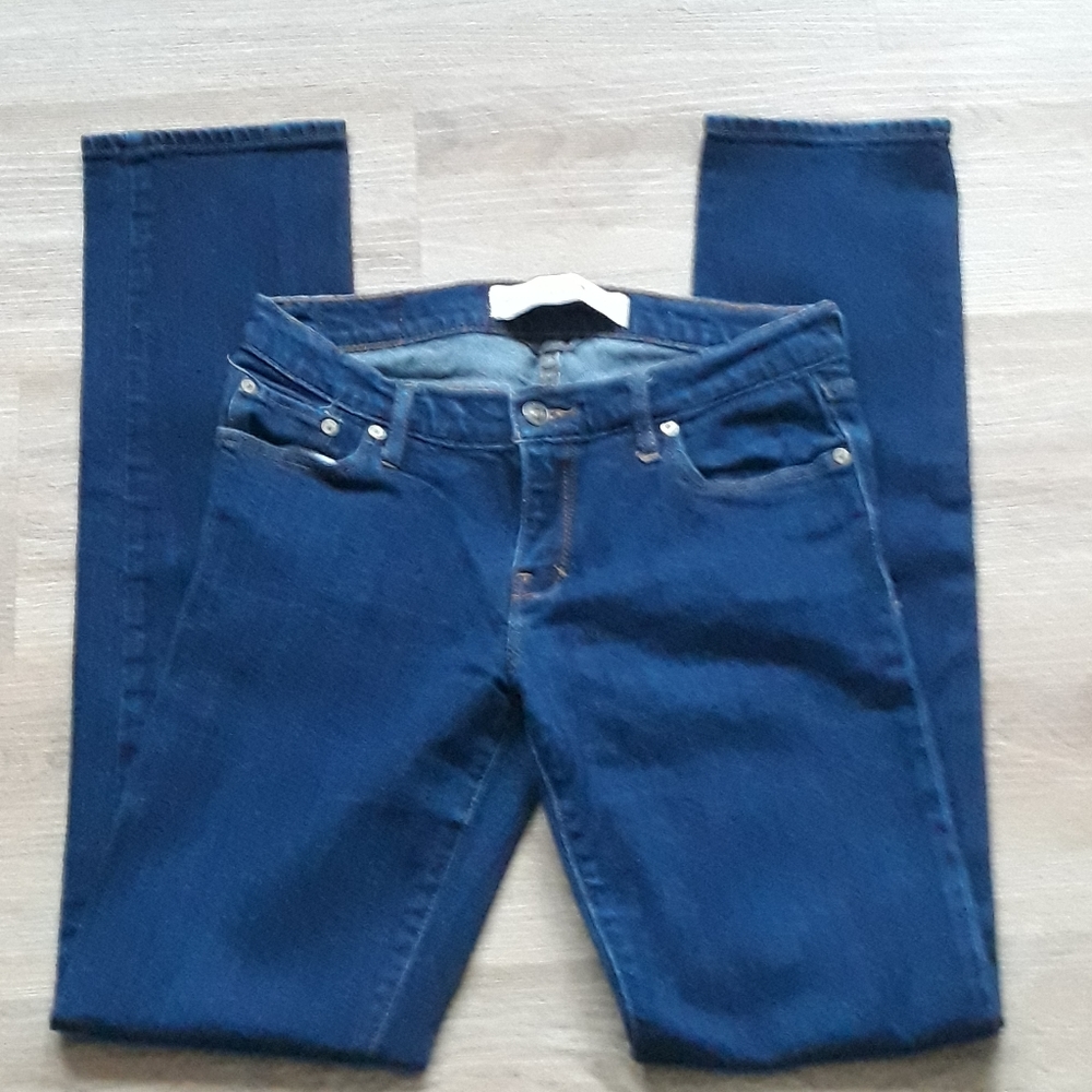Abercrombie & Fitch Erin Perfect Stretch Jeans - 4R W 27" L 33" Dark Wash Jeans